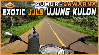 INDAHNYA JJLS UJUNG KULON | Touring Bareng Istri Pakai Vario 125 Old #sawarna #jjls #ujungkulon