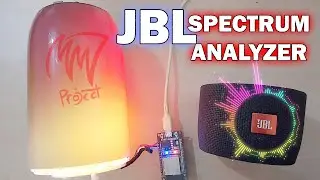 HACK JBL Jadi VU Meter?! (Music Visualizer ESP32)