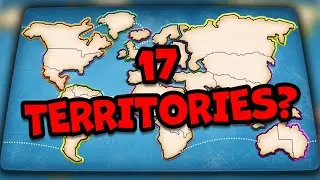 6 Players On RISK's Tiniest Map | RISK