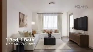 1 bed, 1 bath 709 SQ. FT. | APT # 416 - 1C | BRAND NEW Denver Apartments in Beeler Park
