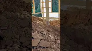 The simple/affordable way to stop pole barn post & skirt-board decay. #polebarn #barndominium #barn