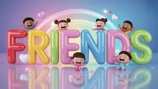 Friends Song | Learning to Share & Be Kind | Nursery Rhymes for Kids
