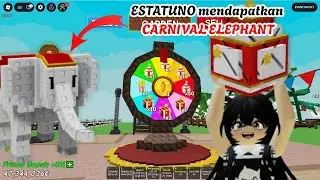 Estatuno mendapatkan CARNIVAL ELEPHANT di grow A garden event CARNIVAL #growagarden #gag #roblox 