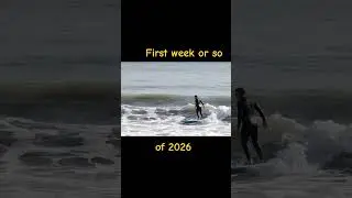 small waves after a pumping new years day, CHCH NZ