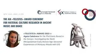 02. &laquo;TELESTES&raquo; AWARD 2023 to Agata Calabrese