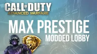 Call of Duty: Advanced Warfare Max Prestige XP Lobby- How to get Grand Master Prestige Easy