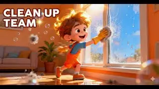 Clean Up Team: Family Cleaning Adventure ✨