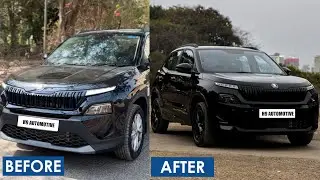 We Made This Dark Edition Skoda Kylaq | @H9AUTOMOTIVE .
