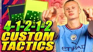 🏆 BEST META FIFA 22 CUSTOM TACTICS & FORMATIONS! BEST 4-1-2-1-2 CUSTOM TACTICS! #1 CUSTOM TACTICS!
