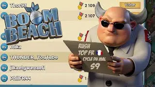Rush Top Fr sur Boom Beach ! Semaine 9