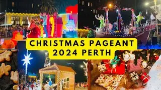 Christmas Pageant 2024 Perth 🇦🇺| #perth #christmasspirit #holidayseason #christmas2024 #pageantwalk