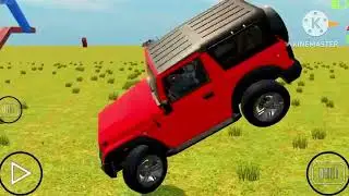 Modified mohindra Thar 4x4 cars gadi wala Game Android gameplay science project 