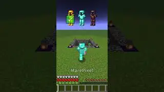 Gold vs Diamond vs Netherite 💥 | Creeper Test | Minecraft Shorts (v2)