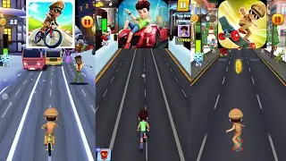 Little Singham Cycle Race 🆚 Kicko & Super Speedo 🆚 Little Singham Super Skater New Update