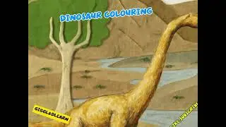 Cute Dinosaur Coloring 🦕🎨 | Kids Learning Video