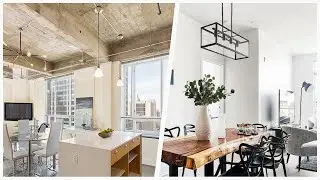 75 Small Industrial Dining Room Design Ideas You'll Love 🔴