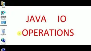 java  Io Operations Scanner