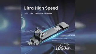 Review: SSK 1TB USB C Thumb Drive up to 1000MB/s,Fast Flash Dual Drive,External Portable SSD D...
