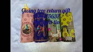 Multi colour and customized Air tight Tin for return gifts 🎁🎁🎁 for order DM 💌💟