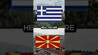 Greece vs North Macedonia #shorts #vs #world #greece #northmacedonia #europe #trending #vs