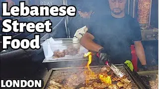 Best Lebanese Street Food in London | Authentic Lebanese, Syrian, & Turkish Food | South Bank Market