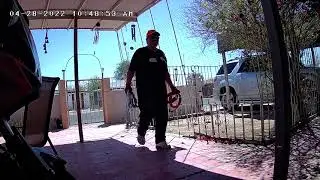 Unloading Outback EnergyCell 115TT AGM Batteries and Solar System Cables, Ajo, Arizona