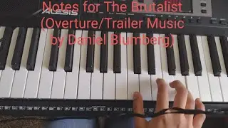 Notes from The Brutalist Soundtrack | Overture (Ship) by Daniel Blumberg (Piano) | Trailer Music