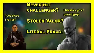 NEVER Hit Challenger? Stolen Valor? Neace's LITERAL Fraud