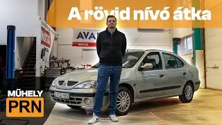 Mindent tudunk róla – vagy mégsem?  – Renault Megane 1,4 16V – 2003  – MűhelyPRN 369.