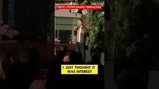 RICH V&rsquo;s POOR PEOPLE: when dealing with heating bills in uk #comedy #standup #standupcomedy