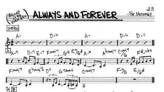 Always and Forever (P.Metheny) Analisi Armonica
