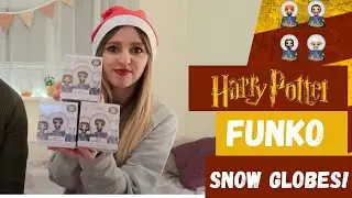 Unboxing FOUR Harry Potter Mystery Mini Snow Globes!