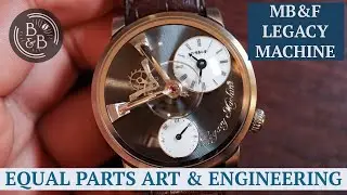 Extraordinary design and high end watchmaking - MB&F Legacy Machine LM101