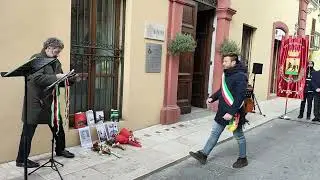Giulianova. Svelamento di tre pietre d'inciampo a Giovanni Cianella, Mario De Santis e Umberto Ianni