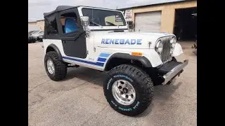 1983 Jeep CJ7 V8 4 Sp Manual REFURB - EZCustom4x4.com