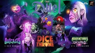 Dice Throne Outcasts  Duel Headless Horseman contre Black Widow