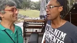 Kenny Banks, Lizz Wright's band leader, about rental Hammond C3 (1973) by hammondite.com