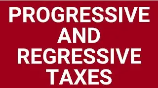 Proportional and regressive taxes