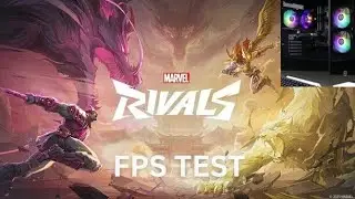 CYBERPOWERPC VS MARVEL RIVALS HIGH SETTINGS DLSS ON FPS TEST $989.99 2025 prebuilt pc