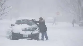 Winter storm dumps several inches of snow on Nebraska