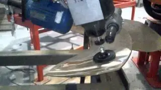 Prueba lijado h&eacute;lices de barco