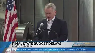 Final state budget delays in North Carolina