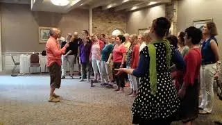 There is a balm in Gilead,  Tony Backhouse Choir tour practice in New Orleans 11th August 2014