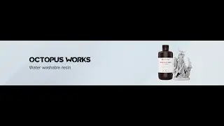 OCTOPUS WORKS High-Precision Water Washing Resin