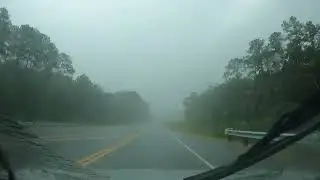 Driving in the Rain - Route 13 South to Ahoskie NC