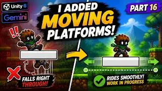I Added Moving Platforms to My Unity Game | Unity Game Dev