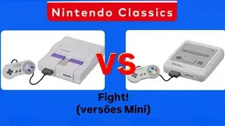 Super Nintendo (SNES Americano) VS Super Famicom (SNES Japon&ecirc;s) - Batalha de Vers&otilde;es, Console e Jogo