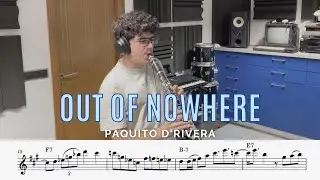 Transcription - Paquito D'Rivera: Out Of Nowhere