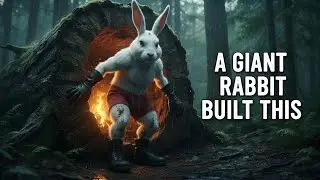 The Hidden Tree Shelter: A Giant Rabbit&rsquo;s Silent #Survival