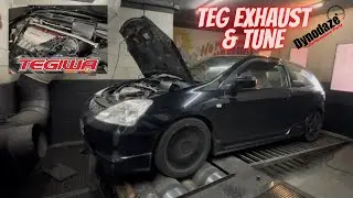 Honda Civic Ep3 TypeR Tuned after @tegiwa  70mm Exhaust